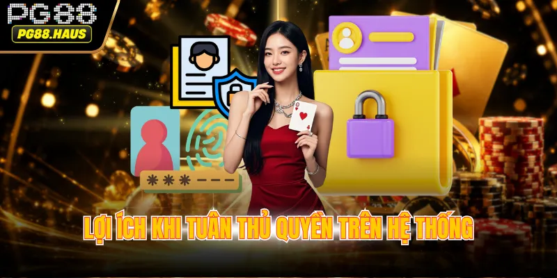 loi ich khi tuan thu quyen tren he thong Lợi ích khi tuân thủ quyền trên hệ thống